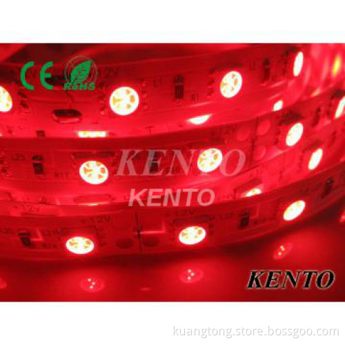 3528 SMD Flex Indoor Red Led Strip Lights,60pcs/meter